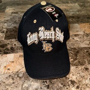 Black Long Beach State Cap